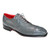 Emilio Franco Bosco Oxford Grey Calf/Deer Leather Shoes