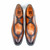 Ugo Vasare Jayden Caramel Apron Split Toe Derby Shoes