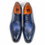 Ugo Vasare Jayden Navy Apron Split Toe Derby Shoes