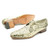 Mister Petra Natural Cobra Snake Print Leather Lace-Up Shoes