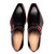 Mezlan Profumo Black and Red Accents Monk Strap Shoes