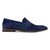 Alan Payne Herren-Penny-Slipper aus marineblauem Naples-Wildleder