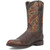 Dingo's Young Gun Round Toe Brown and Orange Western Leather Boots