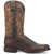 Dingo's Young Gun Round Toe Brown and Orange Western Leather Boots