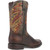 Dingo's Young Gun Round Toe Brown and Orange Western Leather Boots