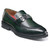 Stacy Adams Men’s Hale Green Moc Toe Bit Slip On Loafers