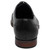 Stacy Adams Men’s Black Perforated Moc Toe Dress Derby Loafers