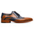 Stacy Adams Ivingale Tan Multi Men’s Wingtip Oxford Shoes
