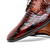 Marco Di Milano Fitipaldi Rustic Cognac Alligator Derby Shoes