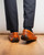 Marco Di Milano Parma Brandy Caiman Belly Bit Driving Loafers