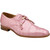 Belvedere Lago Pink Men’s Genuine American Alligator Lace Up Shoes