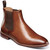 Florsheim Rucci Plain Toe Gore Cognac Boots