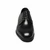 Front profile of the Florsheim Lexington black leather oxford showing plain toe silhouette