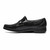 Florsheim Riva Black Moc Toe Bit Loafer