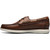 Florsheim Men’s Tropics Elastic Lace Moc Toe Cognac Boat Shoe