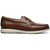 Florsheim Men’s Tropics Elastic Lace Moc Toe Cognac Boat Shoe