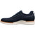 Florsheim Launch Navy Knit No-Tie Lace Moc Toe Slip On Men's Casual Sneakers