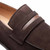 Mezlan Men's Galeno Italian Suede Penny Loafer in Brown