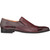 Mezlan Men's Deer Skin Milani and Calf Skin Dress Slip-On in Burgundy