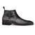 Mezlan Men's Blackmore Genuine Crocodile Dress Boot in Black
