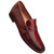 Mezlan Armano Moc Toe Cognac Crocodile Leather Dress Shoes
