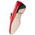 Mezlan Men's Red Hi-Shine Leather Ornament Dress Loafer Guardia
