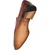 Mezlan Mayor sport lizard loafers, outer sole view showing full leather sole