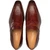 Mezlan Mayor sport lizard loafer top-down view showing penny strap detail