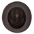 Dobbs Rosebud Brown Florentine Milan Straw Dress Hat