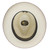 Dobbs Bradshaw Milan Straw Hat in Ivory/Purple