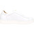 Mauri Regata Men's White Exotic Crocodile / Nappa Leather Slip-On Sneaker