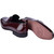 Corrente Men’s H Buckle French Calfskin Burgundy Almond Toe Loafer