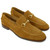 Alan Payne Men's Miami Bourbon Italian Suede Leather Bit Moc Toe Loafer
