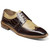 Stacy Adams Travato Wingtip Brown & Taupe Oxford Dress Shoes for Men