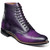Stacy Adams Madison Purple Lace Up Dress Boots for Men