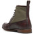 Stacy Adams Brumley Brown & Olive Lace Up Dress Boots for Men