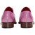 Tyler Lace Up Dress Shoes | Fennix of Italy Alligator Shoes in Rose Pink for Men