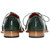 Rowan Lace Up Dress Shoes | Fennix of Italy Alligator Shoes in Green for Men