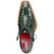 Rowan Lace Up Dress Shoes | Fennix of Italy Alligator Shoes in Green for Men