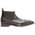 Cole Lace Up Dress Shoes | Fennix of Italy Alligator Skin Boots in Brown for Men