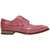 Charles Lace Up Dress Shoes | Fennix of Italy Alligator Skin Shoes in Pink for Men