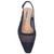 Kara 0.75" Block Heel Flats in Navy | Lady Couture Shoes