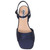 Judy 3" Block Heels in Navy | Lady Couture Shoes