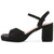 Judy 3" Block Heels in Black | Lady Couture Shoes