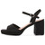 Judy 3" Block Heels in Black | Lady Couture Shoes