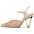 Gala 3.5" Sculpted Heels in Gold | Lady Couture Shoes Gala 3.5" Sculpted Heels in Gold | Lady Couture Shoes