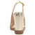Belair 4" Wedge Sandals in Gold | Lady Couture Shoes