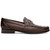 Marco Di Milano Adro Men’s Genuine Caiman Crocodile & Lizard Skin Brown Loafers