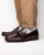 Marco Di Milano Enzo Men’s Genuine Lizard Moc Toe Brown Loafers