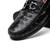 Marco Di Milano Ferrioni Men’s Genuine Ostrich Black Moc Toe Bit Loafers